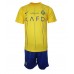 Al-Nassr Babykleding Thuisshirt Kinderen 2023-24 Korte Mouwen (+ korte broeken)